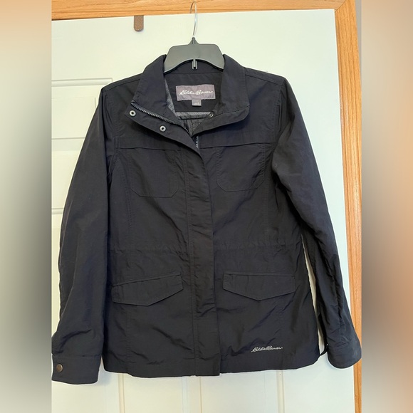 Eddie Bauer Jackets & Blazers - Women’s Eddie Bauer black utility active hiking casual jacket. Size small